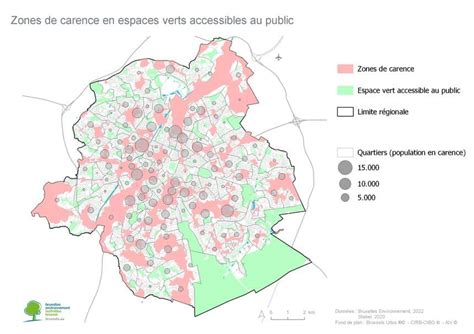 Infographie montrant la répartition des espaces verts gérés par la Direction Nature En Ville