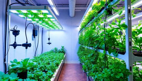Propagateur aéroponique en fonctionnement