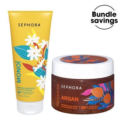 Sephora Collection body care products