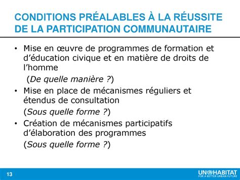 Illustration de la participation communautaire aux projets de reverdissement