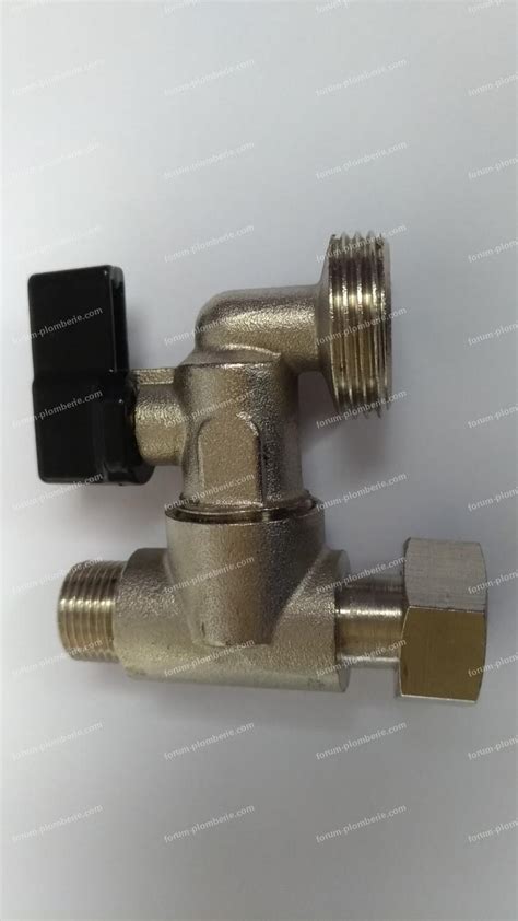 Robinet de repiquage avec schéma d'installation