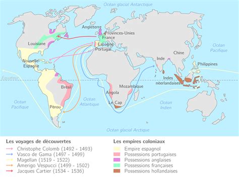 Carte des routes historiques du café et expansion des plantations coloniales