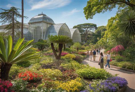 jardin botanique luxuriant