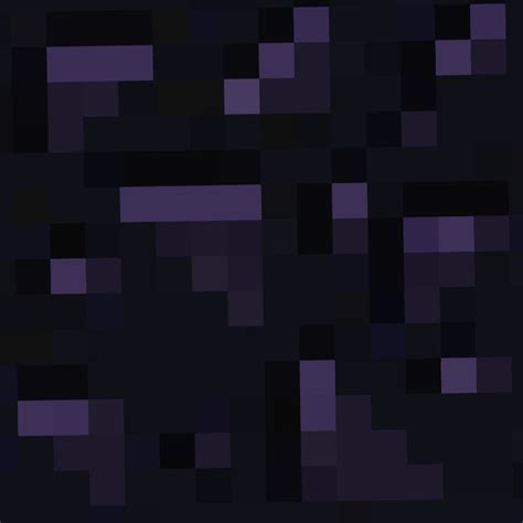 Obsidian block in Minecraft
