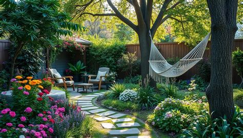 Hortensia en bonne santé dans un jardin bien entretenu