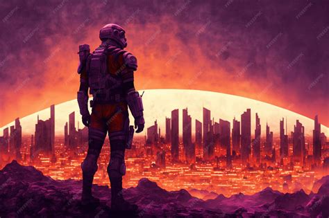 Illustration conceptuelle d'un soldat rebelle sur la planète Sullust