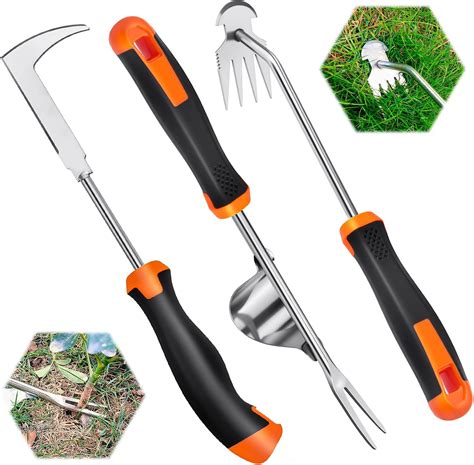 Gamme d'outils de jardinage pour le désherbage manuel