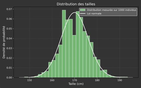 Exemple d'histogramme montrant la distribution des temps de réponse