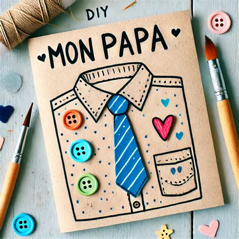 Une sélection de cartes de Fête des Pères personnalisées et colorées
