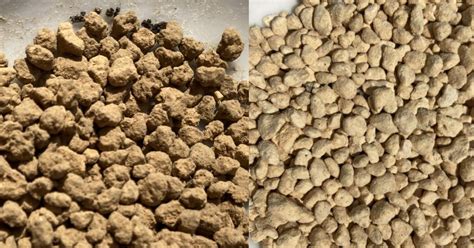 Illustration des différents substrats pour bonsaï : Akadama, Kanuma, Kiryuzuna, Pumice et Pouzzolane