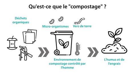 Schéma illustrant la différence entre biodégradabilité, compostabilité industrielle et compostage à domicile