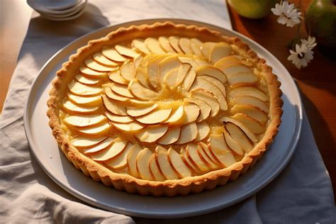 Tarte ou gâteau aux pommes et éclats de noisettes caramélisées