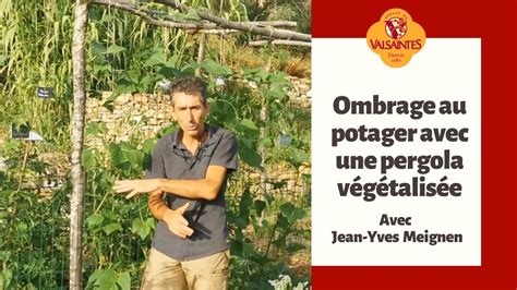 Schéma explicatif montrant l'ombrage partiel d'un potager sous une pergola en bois