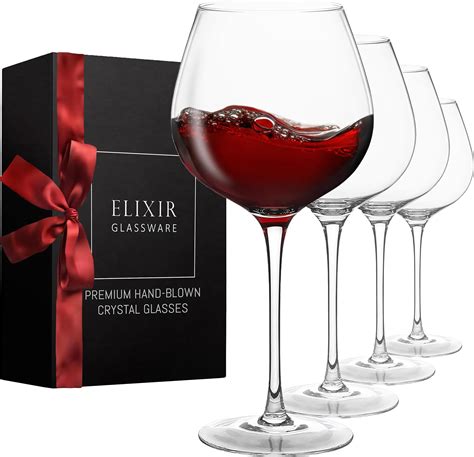 Verres de dégustation de vin rouge