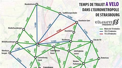 Carte des temps de trajet réduits grâce à la Ligne 15 Sud
