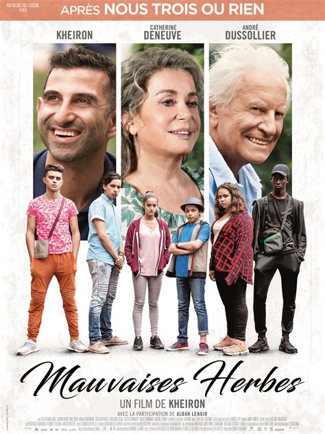 Affiche du film Mauvaises Herbes mettant en scène les protagonistes