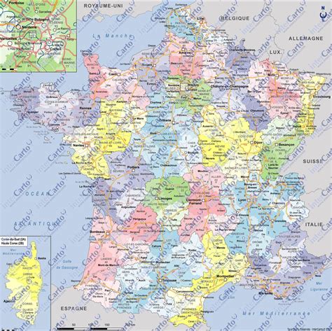 Carte de France montrant les villes ayant mis en place un RLPi