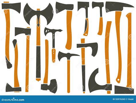 Différents types de haches