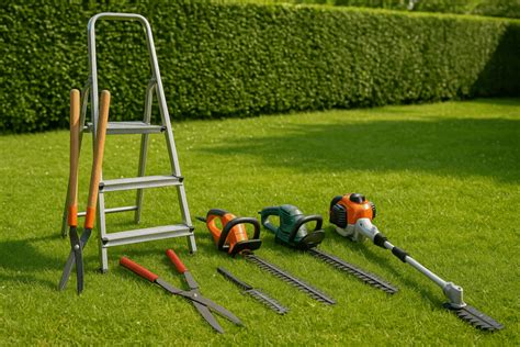 Outils de taille pour les plantes