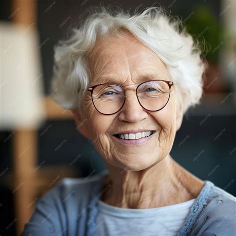Personne âgée souriante jardinant