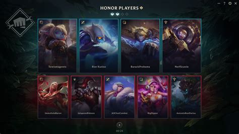 Pénalités d'honneur League of Legends