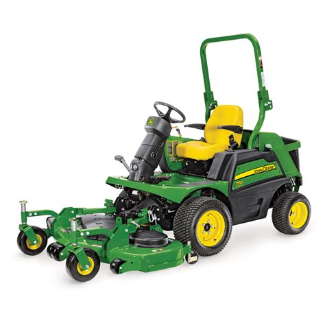 Tondeuse John Deere série 100 avec déflecteur latéral