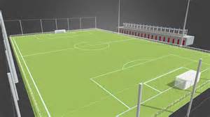 Éclairage de luminothérapie sur un terrain de football