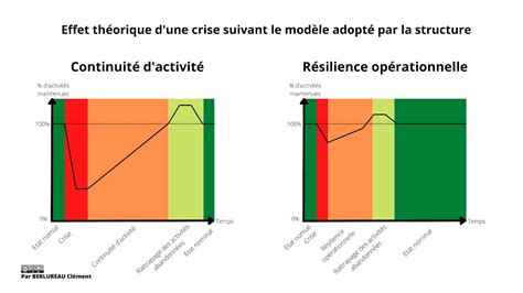 Graphique montrant l'évolution potentielle de la résilience d'une entreprise via la diversification des services