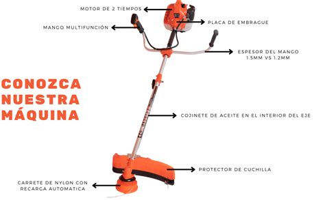 Ergonomie du guidon en U de la débroussailleuse