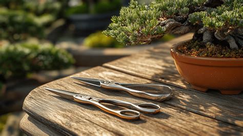 Outils essentiels pour l'entretien d'un bonsaï