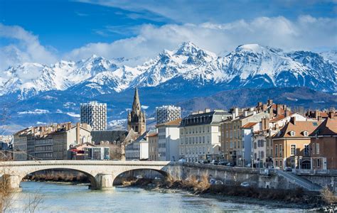 paysage de montagne autour de Grenoble
