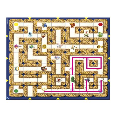 Carte du labyrinthe de Loki's Mirage