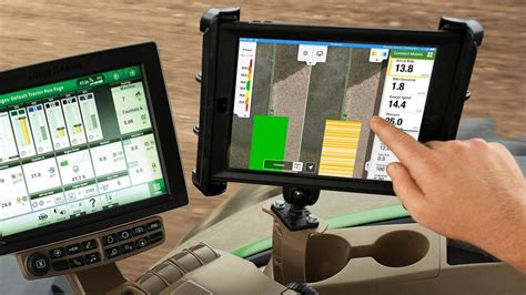 Capture d'écran de l'application mobile John Deere Connect Mobile