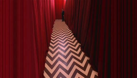 Le rideau rouge de la Black Lodge dans Twin Peaks