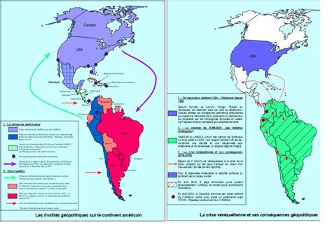 Infographie montrant les différentes formes d'interventionnisme américain en Amérique Latine