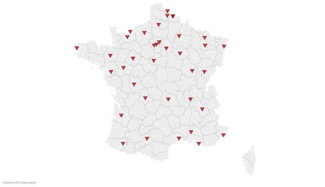 Carte des points de récolte de plantes (Luria Fibers)