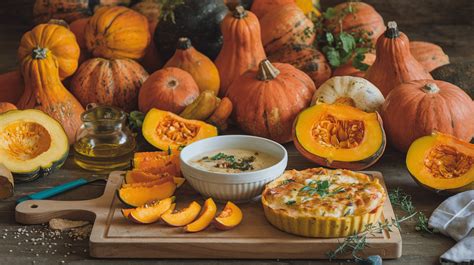 Plats à base de courge