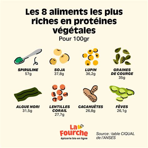 Assiette avec des produits innovants à base de protéines végétales