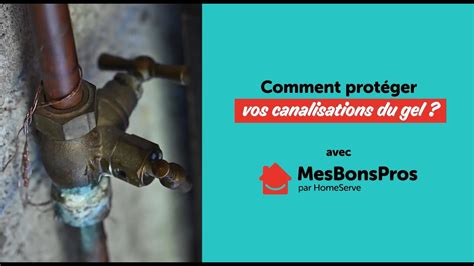 Illustration des dégâts du gel sur une canalisation