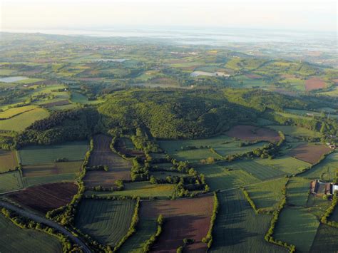 Vue panoramique des paysages agricoles du Bocage Gâtinais