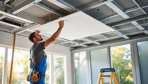 Tableau comparatif des types de dalles de faux plafond
