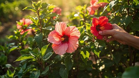 Exemples d'utilisation de l'hibiscus dans le jardin