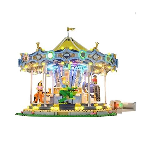 Schéma de l'intégration des LEGO Power Functions au carrousel