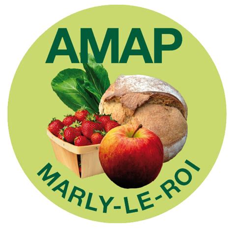 Logo AMAP avec des légumes frais