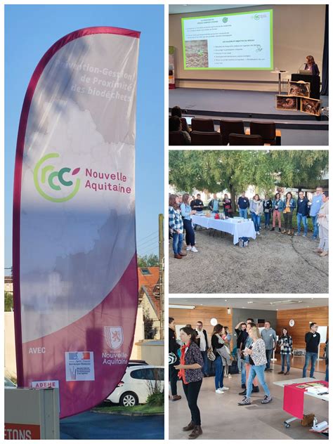 Photo d'une rencontre régionale du RCCNA avec des acteurs locaux en plein échange autour de composteurs