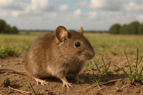 Le rat des champs découvrant les légumes du jardin de Donald