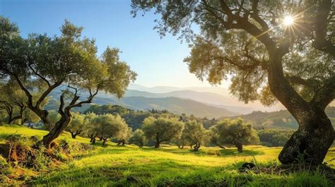 oliviers dans un paysage viticole allemand