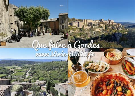 Carte des attractions touristiques autour de Gordes