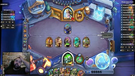 Interface d'un tracker Hearthstone