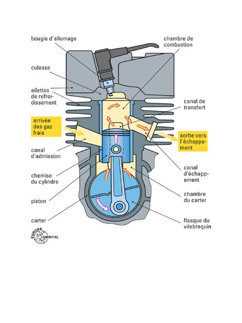 Schéma explicatif des composants d'une débroussailleuse thermique (moteur, transmission, tête de coupe, guidon, harnais)